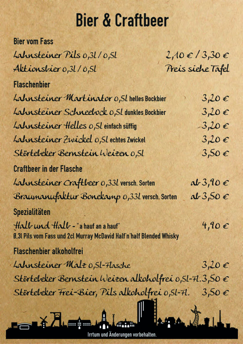 Bier und Craftbeer