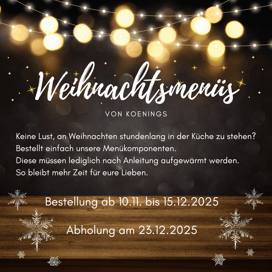 Weihnachtsmenüs